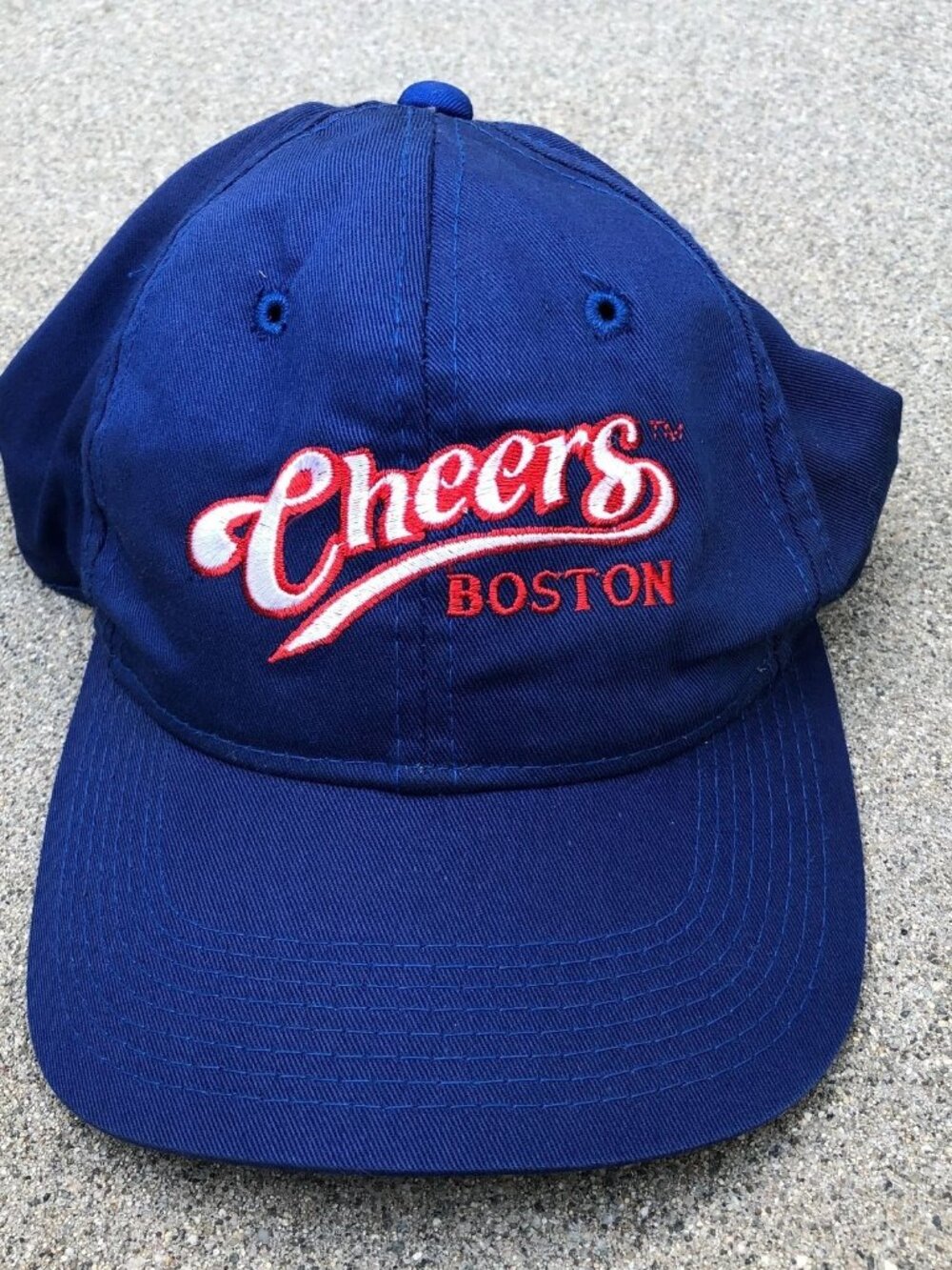 PORTO MARE Croatia Embroidered Baseball Hat Men's Blue Nautical Cap